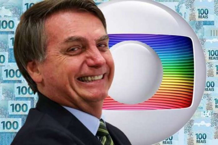 Bolsonaro corta quase 60% de verba publicitária para a Globo em 2020