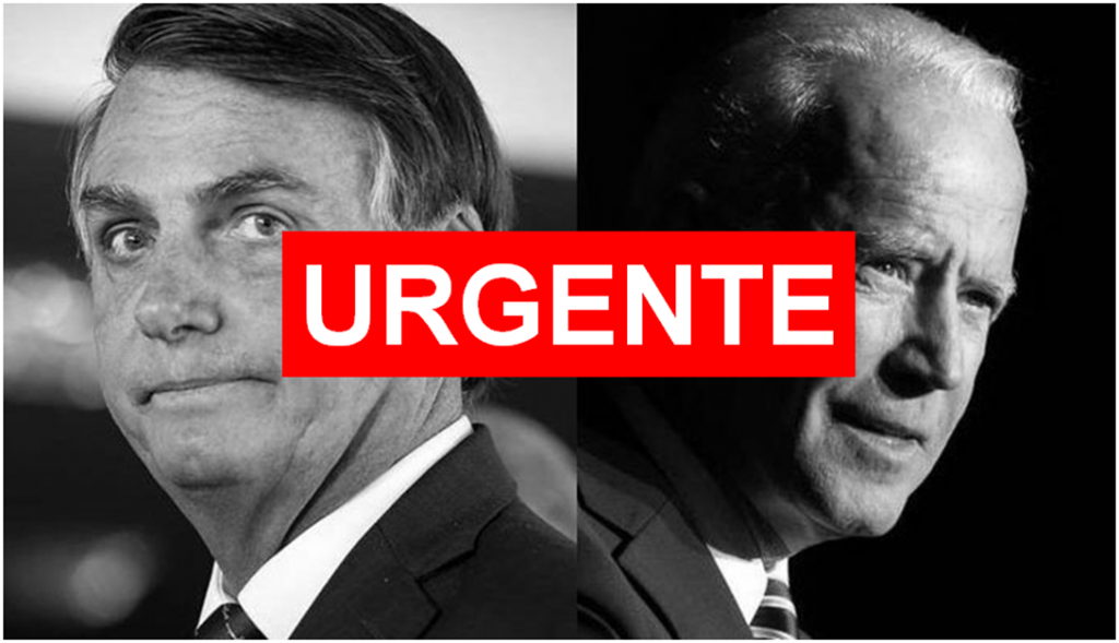 Bolsonaro rebate ameaça de Joe Biden ao Brasil: "Nossa soberania é inegociável"