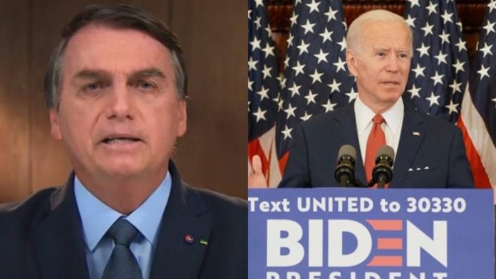 Bolsonaro parabeniza Biden e envia carta onde defende as 