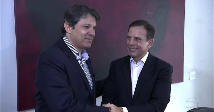 Doria se une a Haddad, Ciro e Huck em ataques a Bolsonaro durante evento