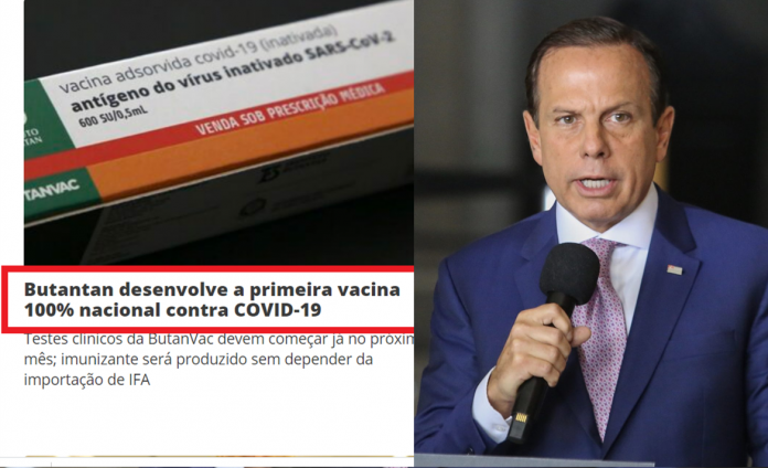 Informação fake sobre vacina 