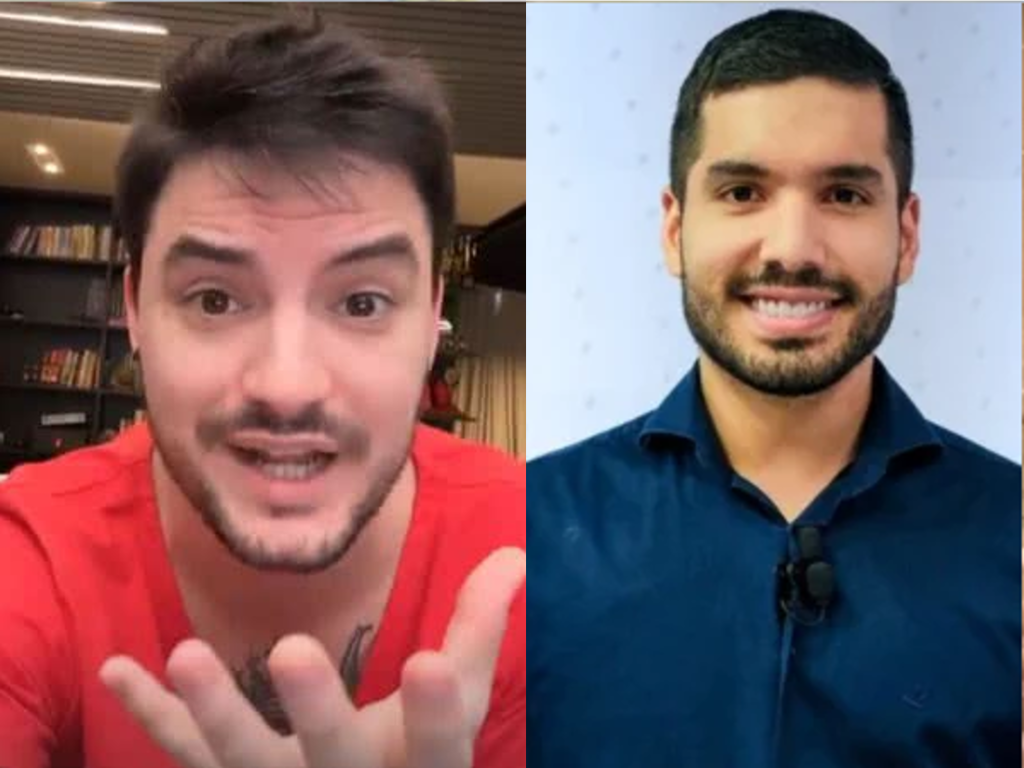 Reação de Felipe Neto contra André Fernandes demonstra o desespero da esquerda